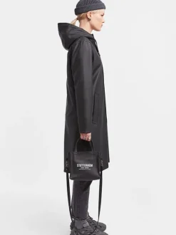 Long Black Stockholm Raincoat