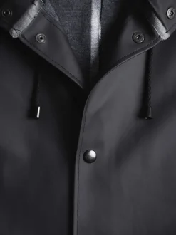 Long Black Stockholm Raincoat