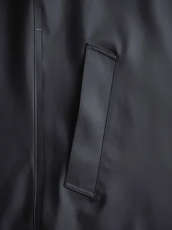 Long Black Stockholm Raincoat