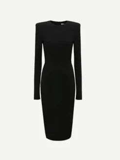 Long Sleeve T-Shirt Fitted in Black
