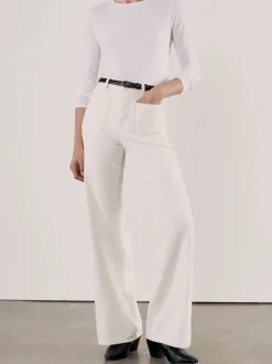 Long Sleeve T-Shirt in White