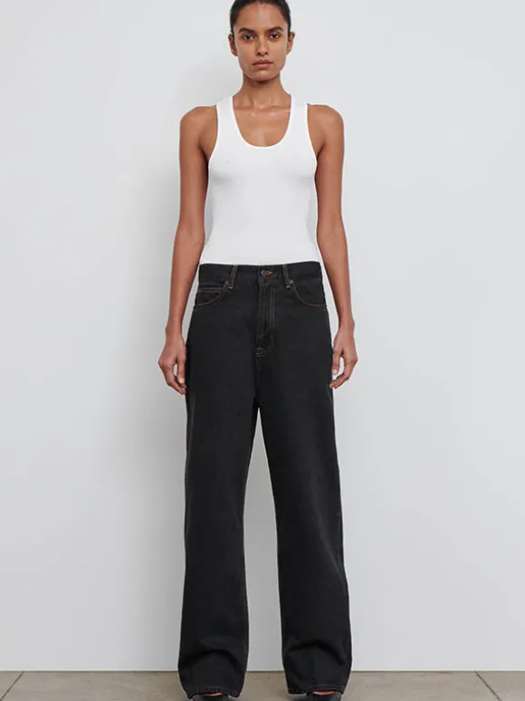 Low Rise Jean in Black