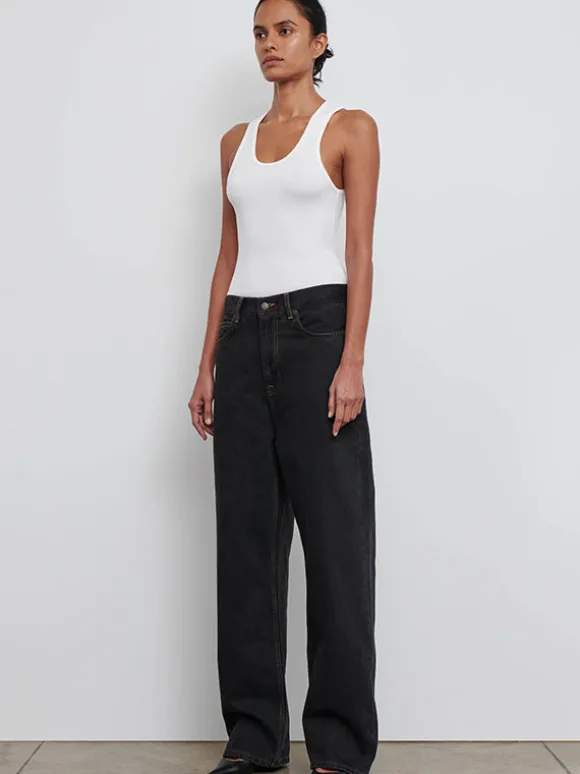 Low Rise Jean in Black