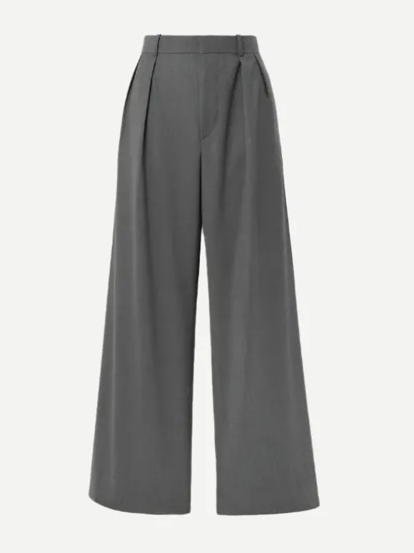 Low Rise Trouser in Charcoal