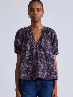 Lumina Popover in Camille Floral Navy