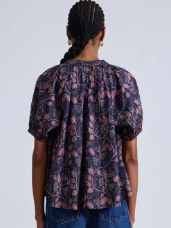 Lumina Popover in Camille Floral Navy
