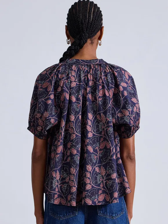 Lumina Popover in Camille Floral Navy