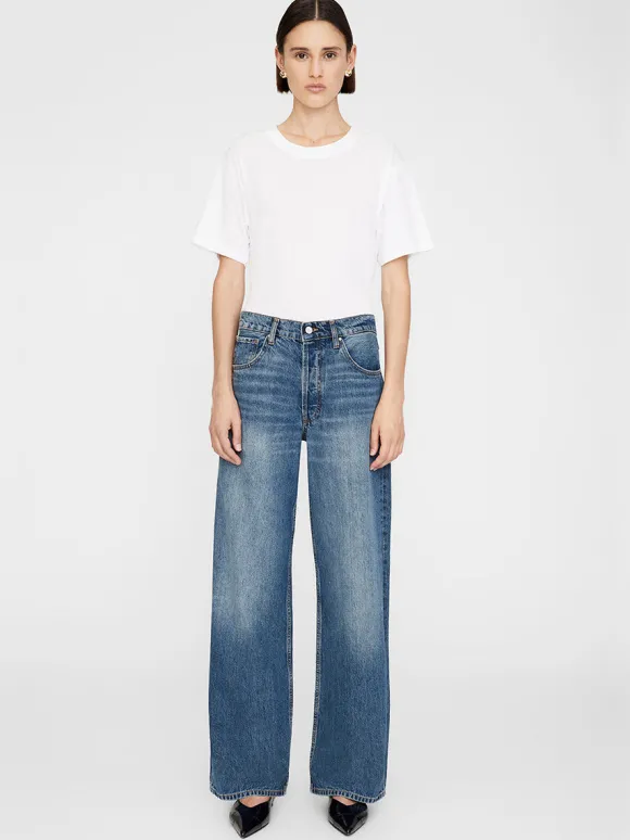 Manon Jean in Mezarine Blue
