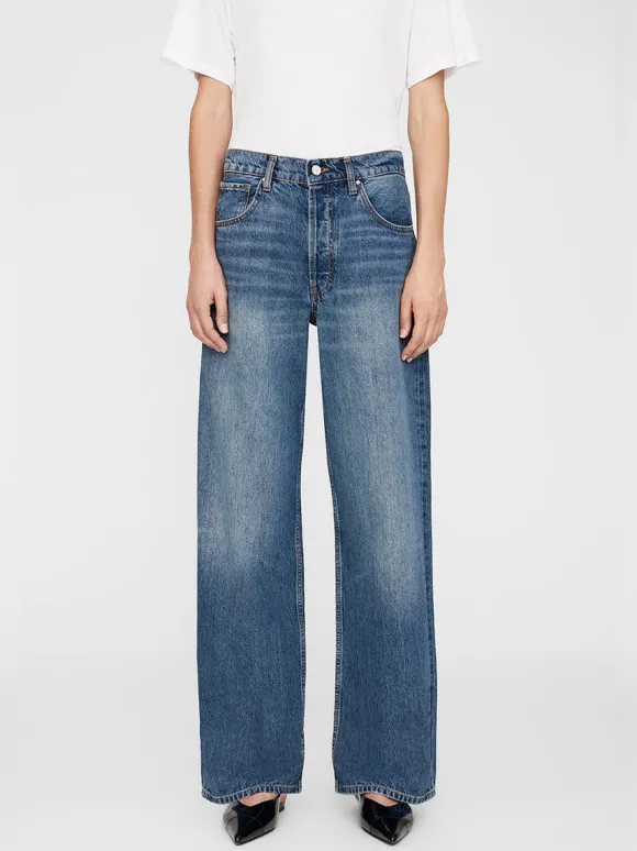 Manon Jean in Mezarine Blue