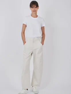 Marcelle Low Slung Cargo in Oyster