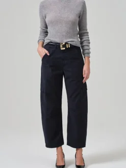 Marcelle Low Slung Cargo in True Navy