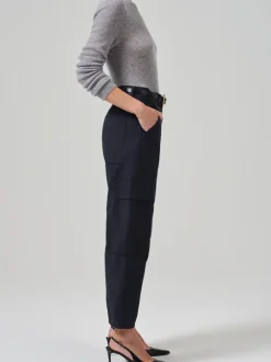Marcelle Low Slung Cargo in True Navy