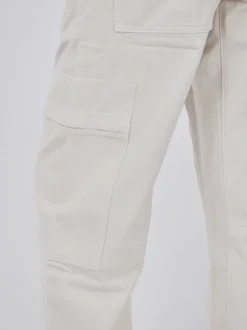 Marcelle Low Slung Cargo in Oyster