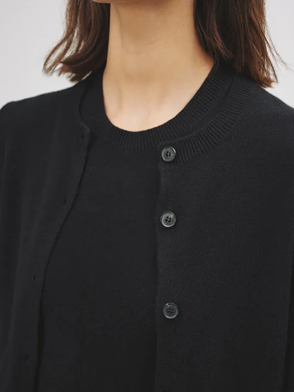 March Cardigan in Black