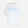 Marni Logo Printed Tee in White