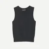 May Sweater Tank in Black