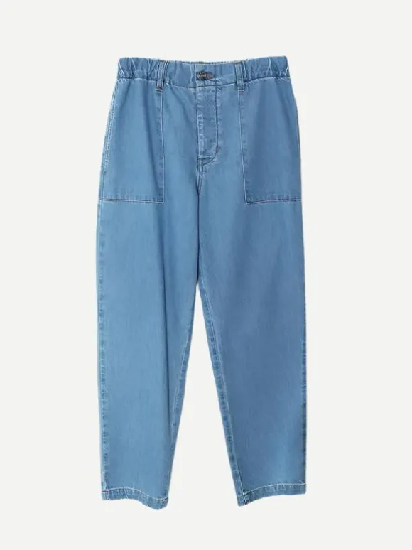 Mercer Pant in Mid Blue