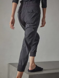 Mixed Media Pant in French Navy