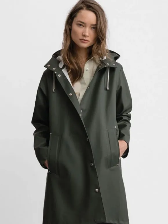 Mosebacke Raincoat In Green
