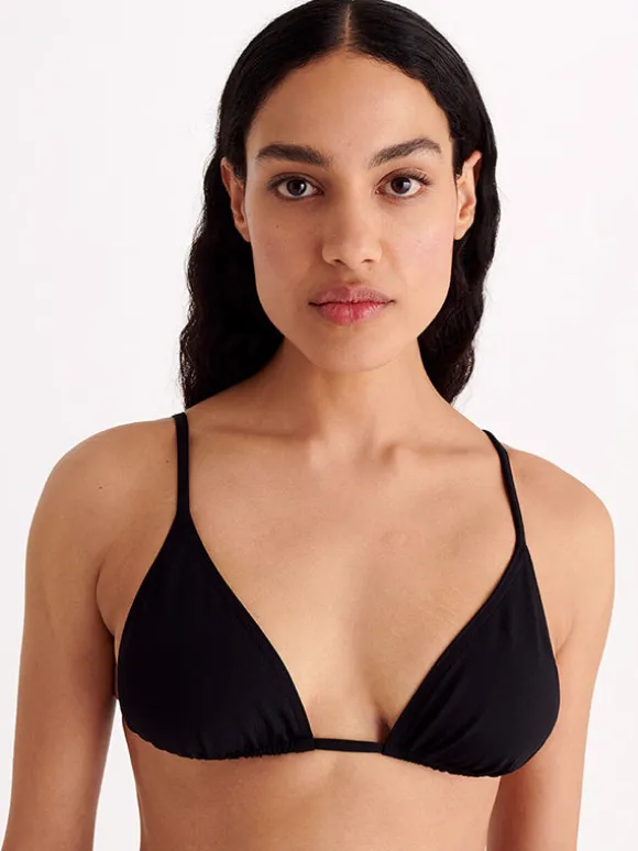 Mouna Petit Triangle in Noir