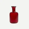 Murano Glass Carafe in Red