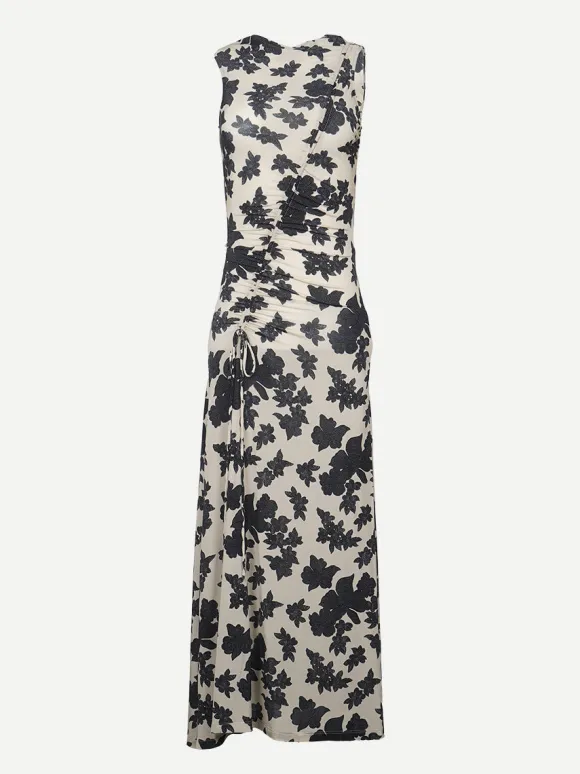 Natalia Dress in Moonflower