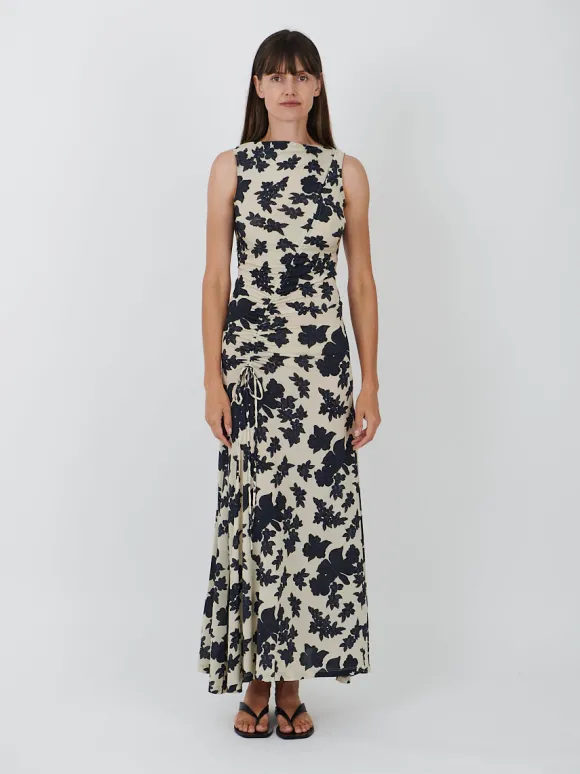 Natalia Dress in Moonflower
