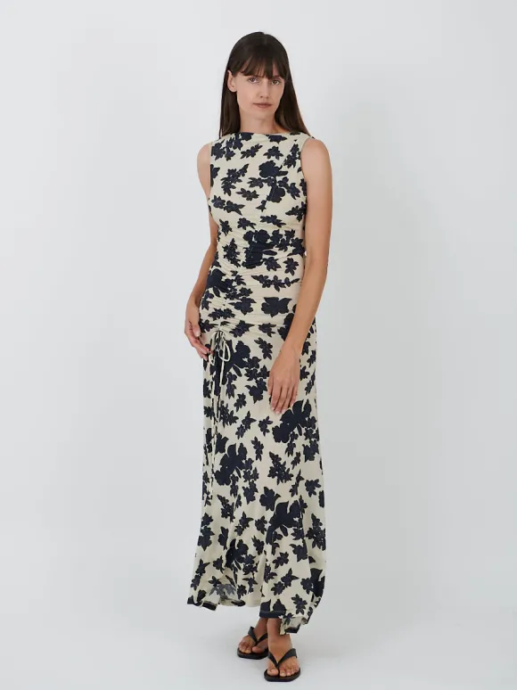 Natalia Dress in Moonflower