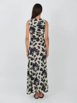 Natalia Dress in Moonflower