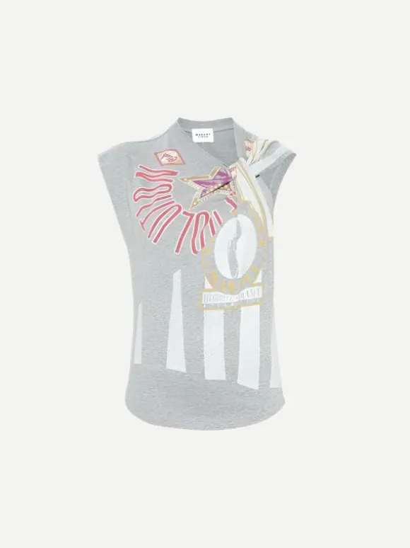 Nayda Tee Shirt in Grey