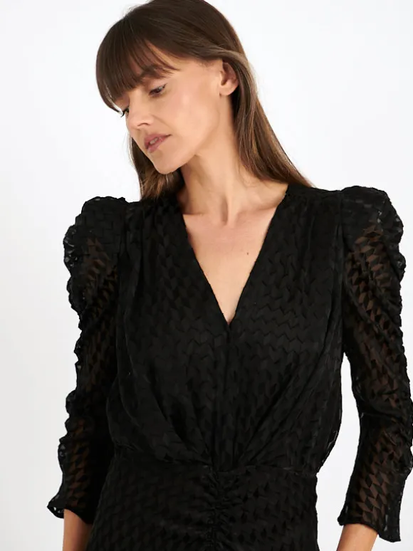 Nemil Dress in Black