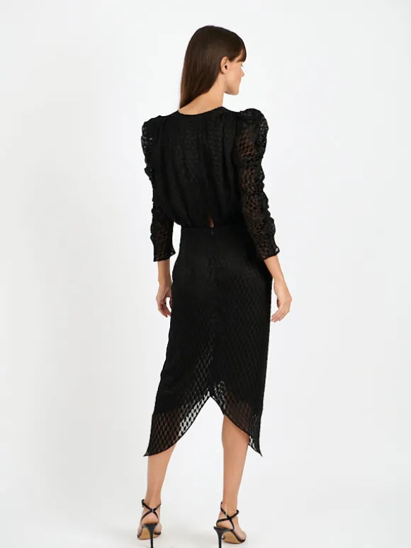 Nemil Dress in Black