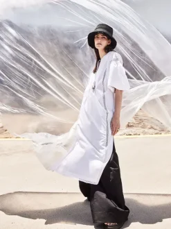 Nephele Dress in White