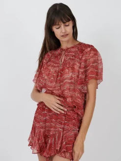 Neslya Top in Red