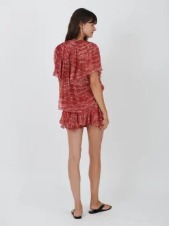 Neslya Top in Red