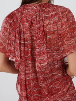 Neslya Top in Red