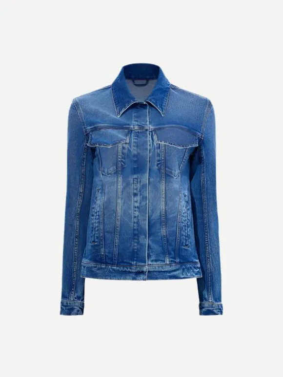 Newman Jacket in Medium Blue