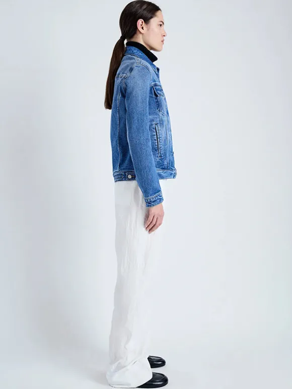 Newman Jacket in Medium Blue