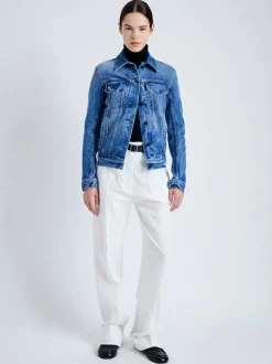 Newman Jacket in Medium Blue