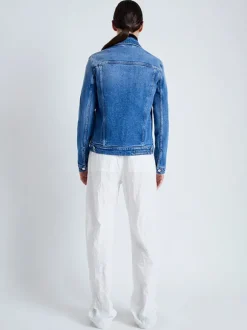 Newman Jacket in Medium Blue