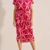 Nile Skirt in Pink and Red