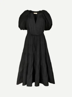 Olina Dress in Noir