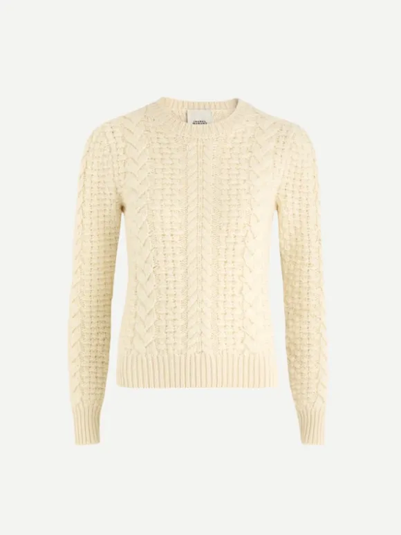 Otillia Pullover in Ecru