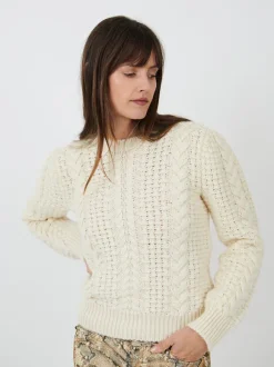 Otillia Pullover in Ecru