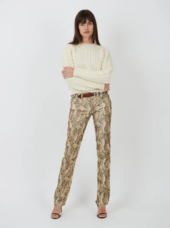 Otillia Pullover in Ecru
