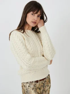 Otillia Pullover in Ecru