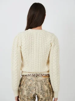 Otillia Pullover in Ecru