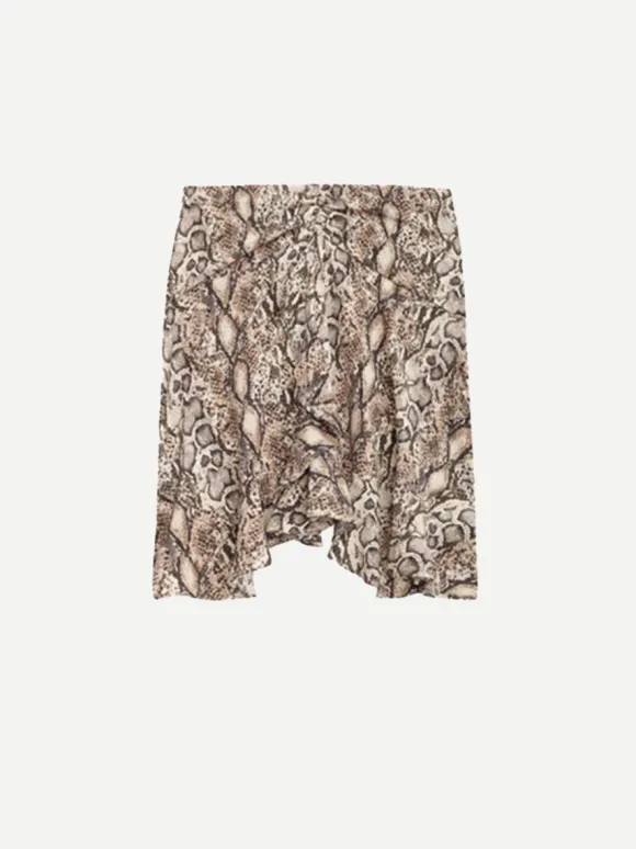 Ozany Skirt in Natural Python