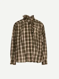 Pamias Top in Black/Ochre