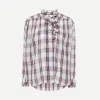 Pamias Top in Ecru/Pink